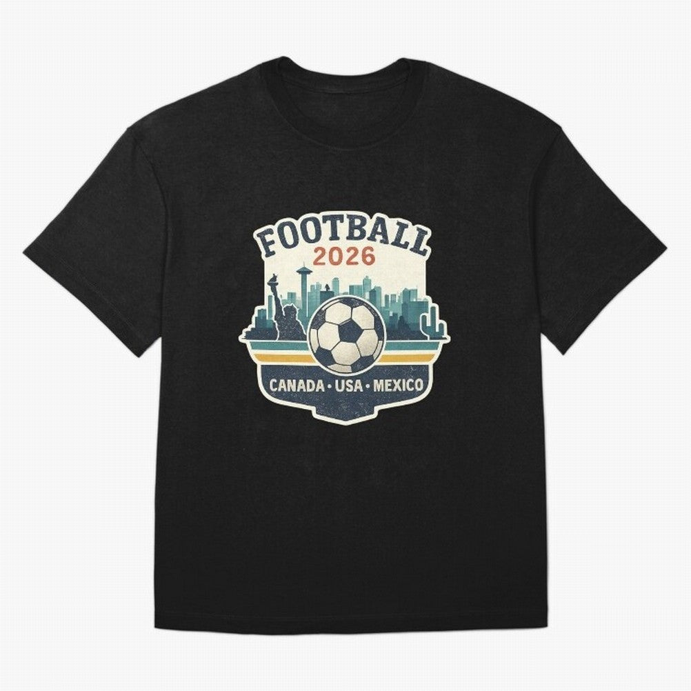 Football 2026 ¨C One World One Goal Classic T-Shirt Celebrate the Biggest Stage of FIFA World Cup 2026 for Fans of CR7 and France and Portugal, Bringing Stadium Memories, Football Loyalty, International Chants and Championship Tradition; Made for