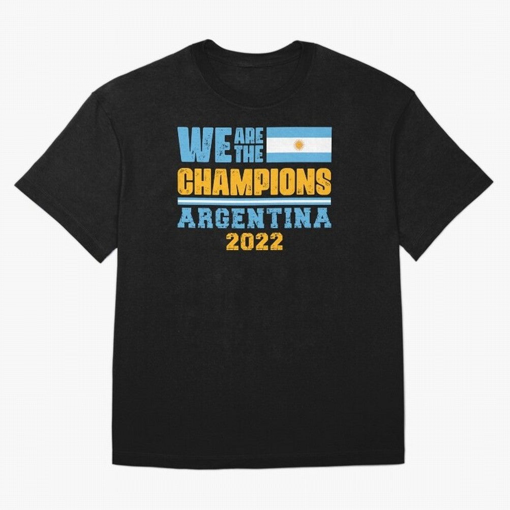 Campeones del Mundo World Cup 2022 - Argentina Mundial de Qatar 2022 Argentina World cup 2022 Classic T-Shirt Get Ready for FIFA World Cup 2026 Group Stage for Fans of Neymar and Netherlands, Bringing Stadium Memories, Football Loyalty,