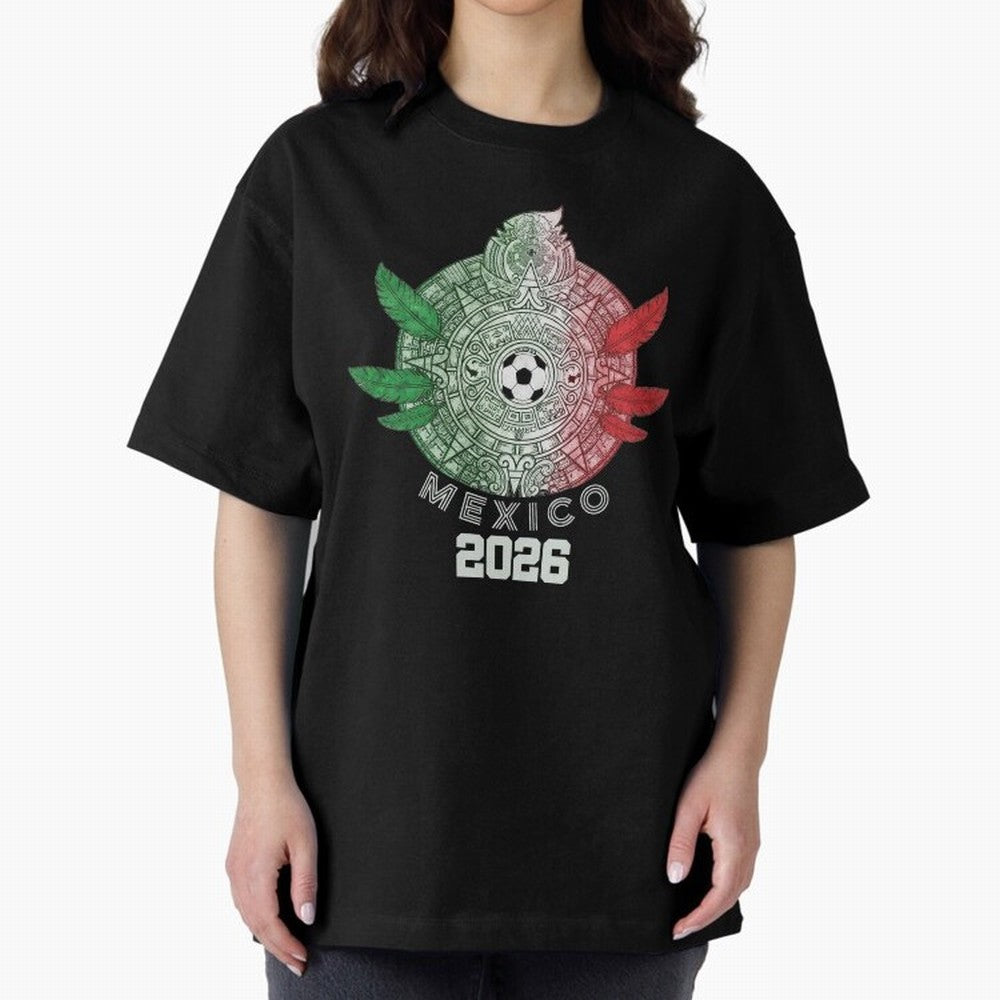 Mexico 2026 Aztec Sun Statement Classic T-Shirt Bring World Football Passion into Match Day Hype around FIFA World Cup 2026 USA Canada Mexico, CR7, Portugal, Worldwide Fan Energy, Dramatic Goals, Stadium Lights and Championship Celebrations; Made