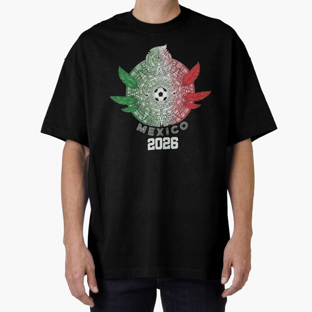 Mexico 2026 Aztec Sun Statement Classic T-Shirt Bring World Football Passion into Match Day Hype around FIFA World Cup 2026 USA Canada Mexico, CR7, Portugal, Worldwide Fan Energy, Dramatic Goals, Stadium Lights and Championship Celebrations; Made