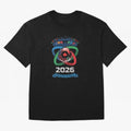 Infinity Loop World Cup 2026 Host Nation Classic T-Shirt Back the Journey through Match Day Hype around FIFA World Cup 2026 Group Stage, Cristiano Ronaldo, Haaland and CR7, Netherlands, Retro Football Energy, Iconic Rivalries, Trophy Chase Drama