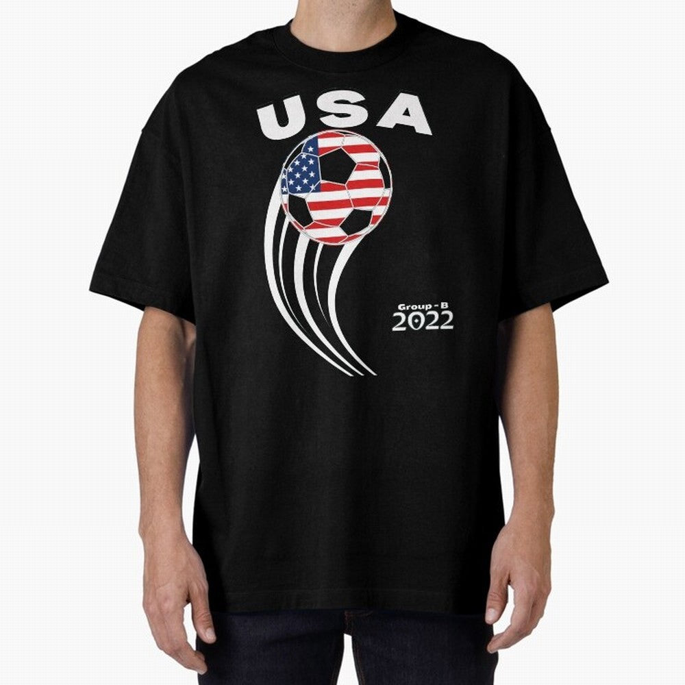 World Cup 2022 Team USA Classic T-Shirt Capture Stadium Memories from the FIFA World Cup 2026 Journey through Messi and Cristiano Ronaldo Highlights, France Pride, Match Day Excitement, Supporter Culture, Golden Goals and Global Football Passion;