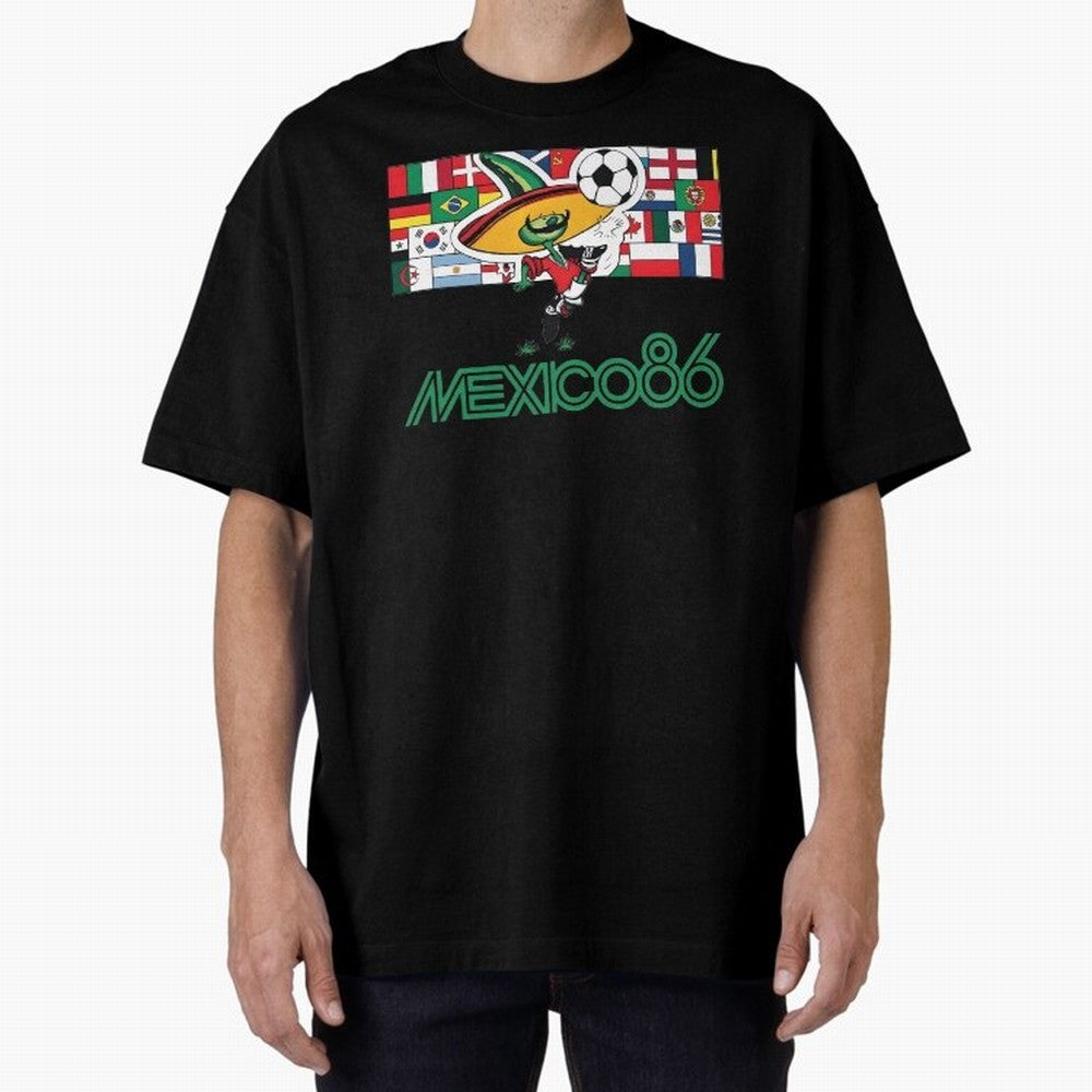 Pique Mexico 86 World Cup Soccer Mascot Classic T-Shirt Celebrate the Next Chapter of FIFA World Cup 2026 USA Canada Mexico Spirit, Capturing Argentina, Messi and Cristiano Ronaldo, Champion Mindset, Group Stage Buzz, Knockout Tension and