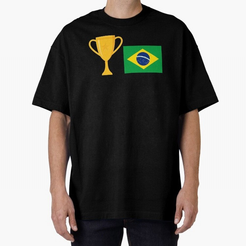 Brazil Soccer Team Fan Football Brazilian Flag 2022 T-Shirt - Brazil T shirt Soccer - Brazil Flag Vintage - Brazilian Classic T-Shirt Show Passion for the Stars of FIFA World Cup 2026 USA Canada Mexico Filled with CR7 and Messi, England Energy,