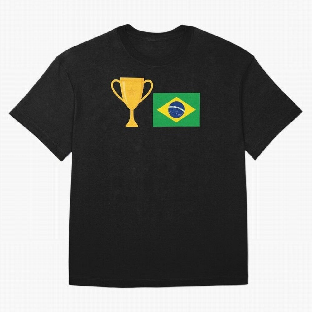 Brazil Soccer Team Fan Football Brazilian Flag 2022 T-Shirt - Brazil T shirt Soccer - Brazil Flag Vintage - Brazilian Classic T-Shirt Show Passion for the Stars of FIFA World Cup 2026 USA Canada Mexico Filled with CR7 and Messi, England Energy,