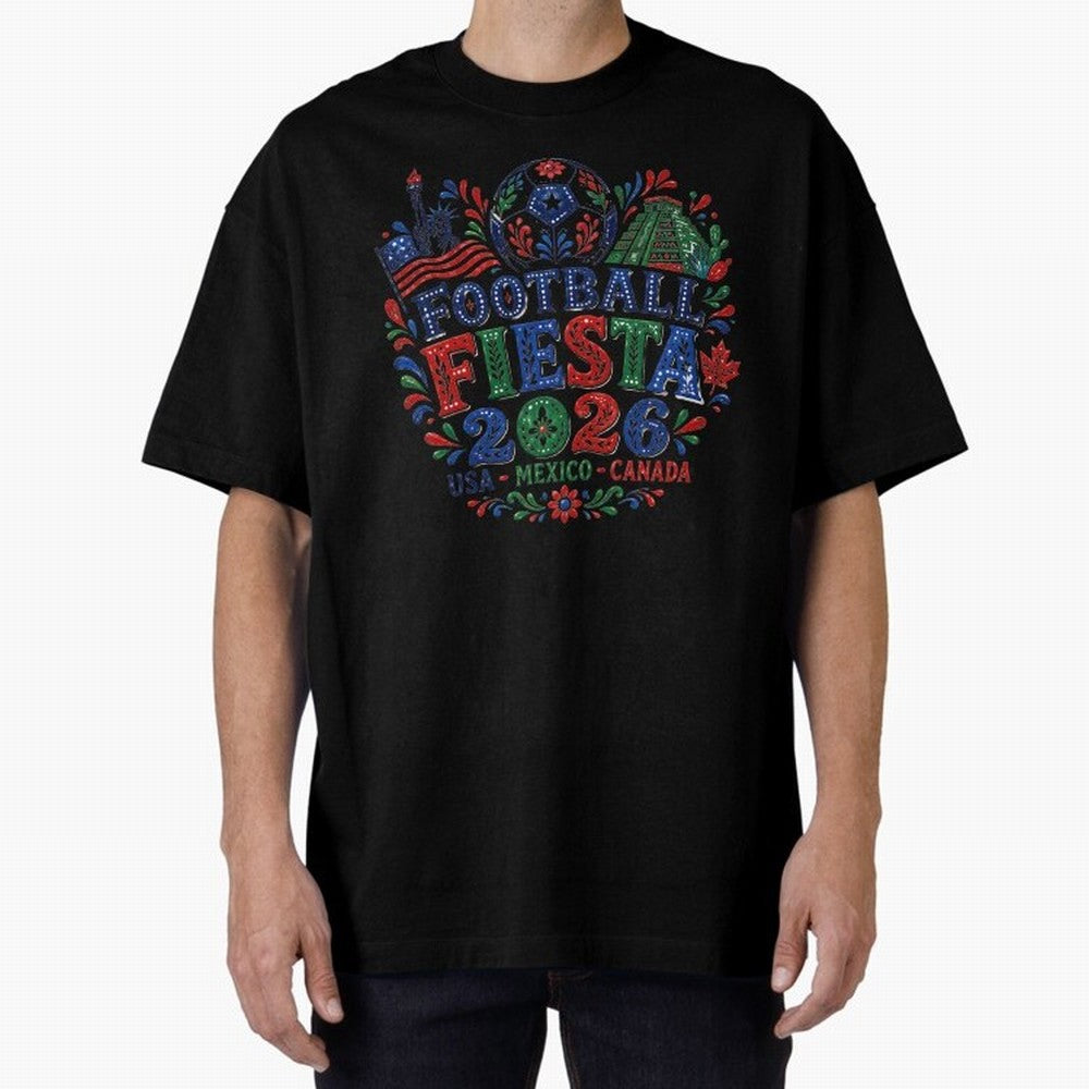 Football Fiesta 2026 USA Mexico Canada Soccer Art Classic T-Shirt Carry Match Day Hype around FIFA World Cup 2026, Messi, Neymar and Mbappe, Argentina, France and Brazil, Football History, Final Match Energy, Crowd Noise and Once in a Lifetime