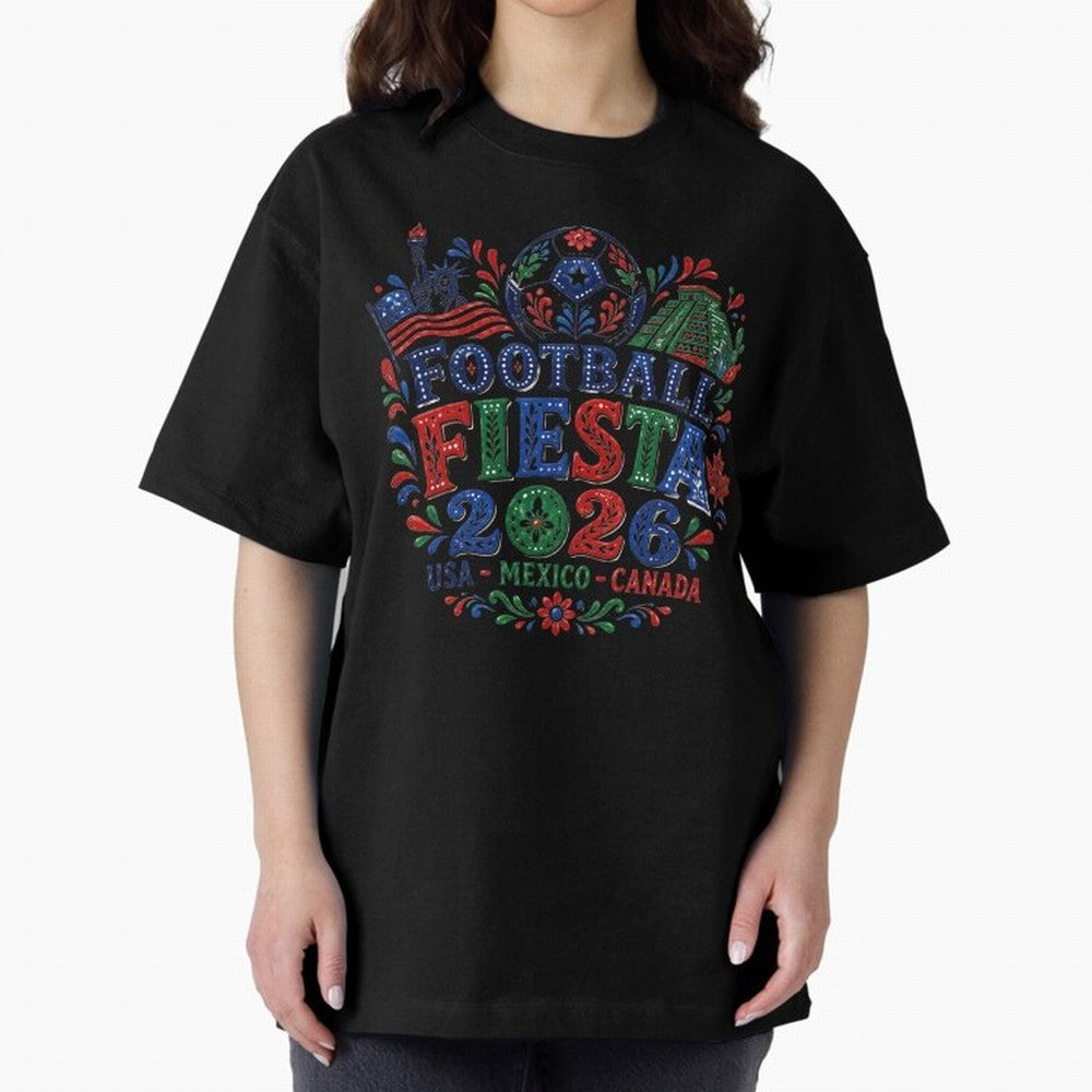 Football Fiesta 2026 USA Mexico Canada Soccer Art Classic T-Shirt Carry Match Day Hype around FIFA World Cup 2026, Messi, Neymar and Mbappe, Argentina, France and Brazil, Football History, Final Match Energy, Crowd Noise and Once in a Lifetime
