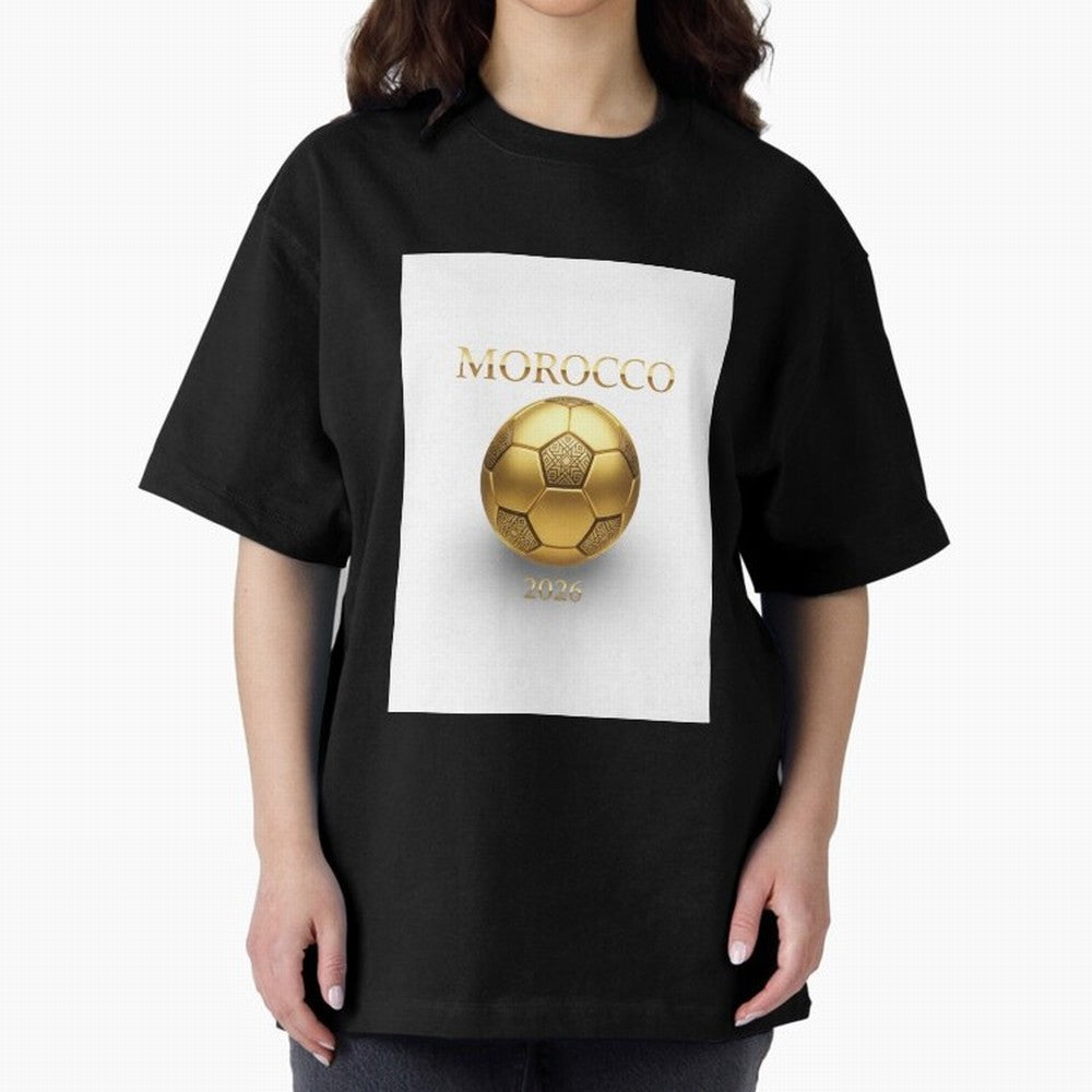 Copy of Morocco 2026 World Cup - Traditional Zellige Football Design Classic T-Shirt Enjoy the Biggest Football Party of Match Day Hype around FIFA World Cup 2026, Mbappe and Neymar, Brazil, Match Day Excitement, Supporter Culture, Golden Goals and