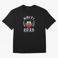 World Cup 2026 Haiti Football Fan Haitian Supporter T-Shirt_84687246 Classic T-Shirt Unlock Global Football Passion for FIFA World Cup 2026 Group Stage, Highlighting CR7 and Messi, France and Portugal, Classic Soccer Heritage, Championship