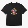 Golden Continental Eagle Soccer World Cup Crest 2026 T-Shirt_83050983 Classic T-Shirt Bring International Match Energy to FIFA World Cup 2026 Celebrating CR7, England Energy, Football History, Final Match Energy, Crowd Noise and Once in a Lifetime
