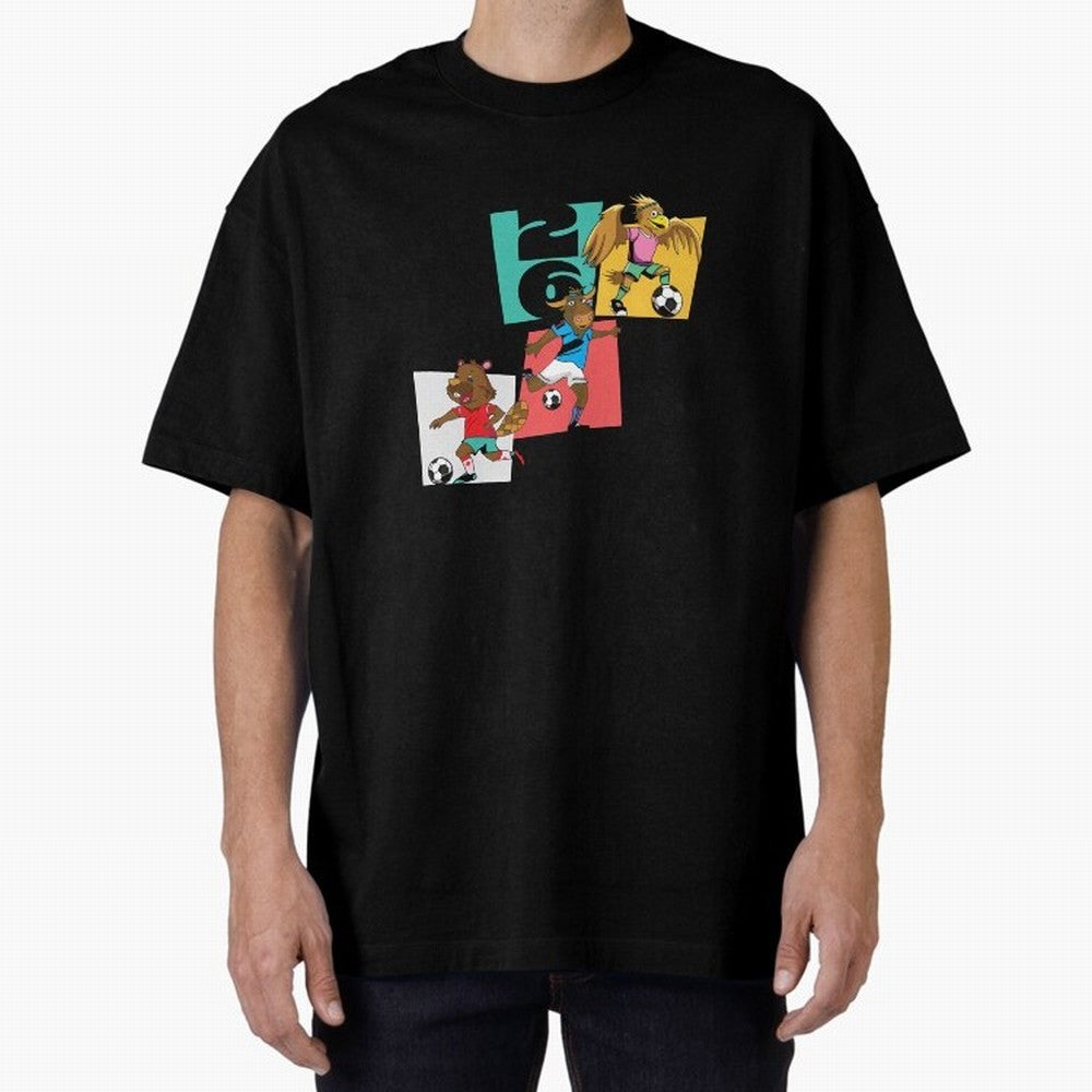 North America Mascots 2 T-Shirt_83568192 Classic T-Shirt Live for the Drama of FIFA World Cup 2026 Spirit, Celebrating Brazil, CR7, Fan Favorite Moments, National Team Passion, Big Match Drama and Soccer History; Perfect for Supporters Who Want