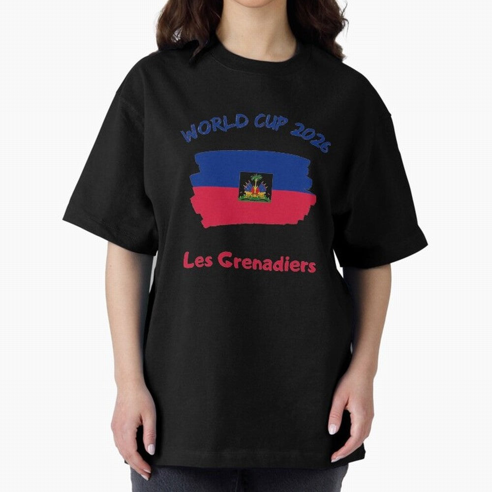 Haiti Football Fan Haitian Soccer Supporter National Team Pride Caribbean 2026 T-Shirt_90544900 Classic T-Shirt Spotlight FIFA World Cup 2026 Group Stage for Fans of Messi, Neymar and Mbappe and England, Bringing Tournament Hype, Historic Matchups,