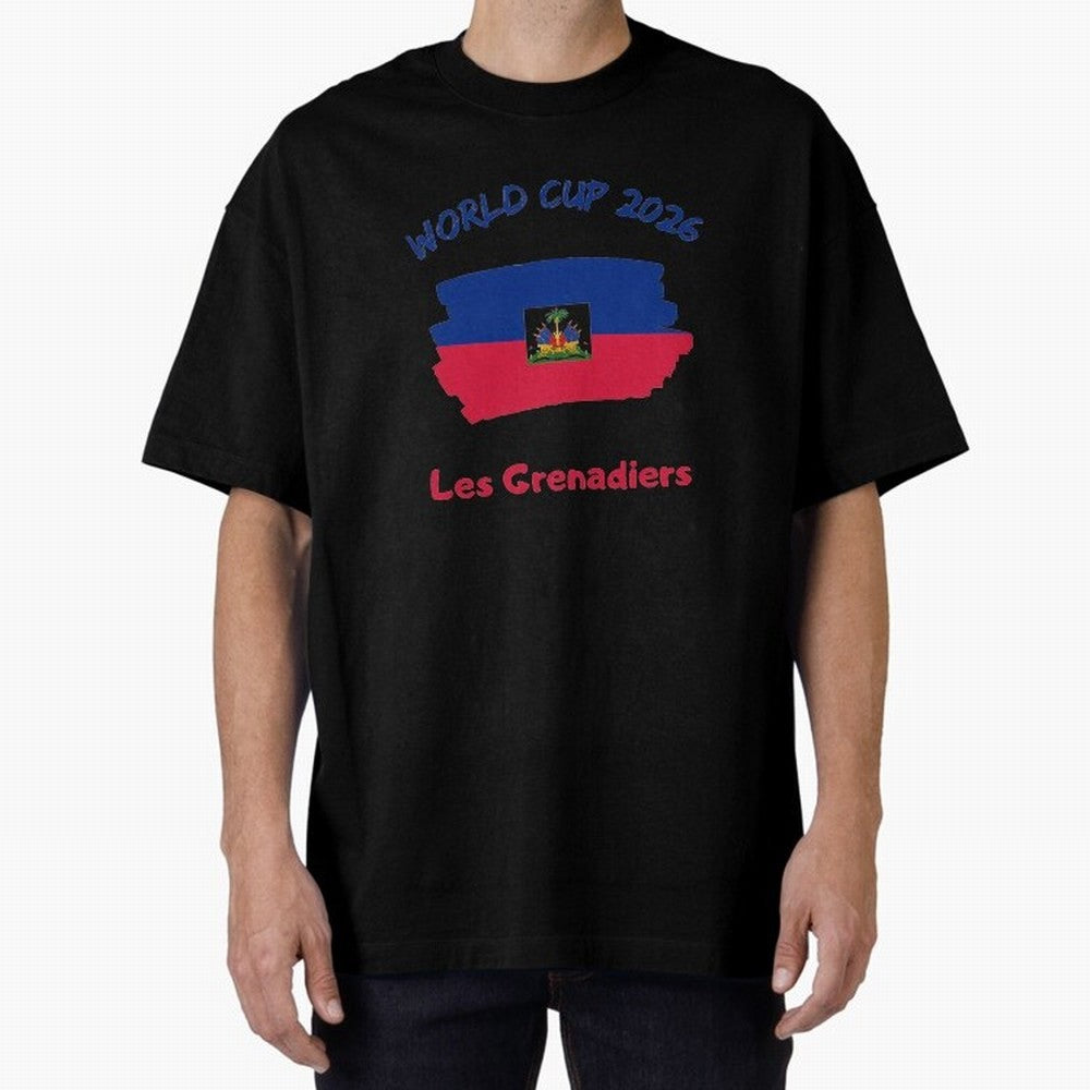 Haiti Football Fan Haitian Soccer Supporter National Team Pride Caribbean 2026 T-Shirt_90544900 Classic T-Shirt Spotlight FIFA World Cup 2026 Group Stage for Fans of Messi, Neymar and Mbappe and England, Bringing Tournament Hype, Historic Matchups,