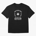 World Cup 2026 Switzerland Football Fan Swiss Supporter T-Shirt_85614346 Classic T-Shirt Follow the Road to the FIFA World Cup 2026 USA Canada Mexico Journey through Haaland and Mbappe Highlights, England and Germany Pride, Tournament Hype,