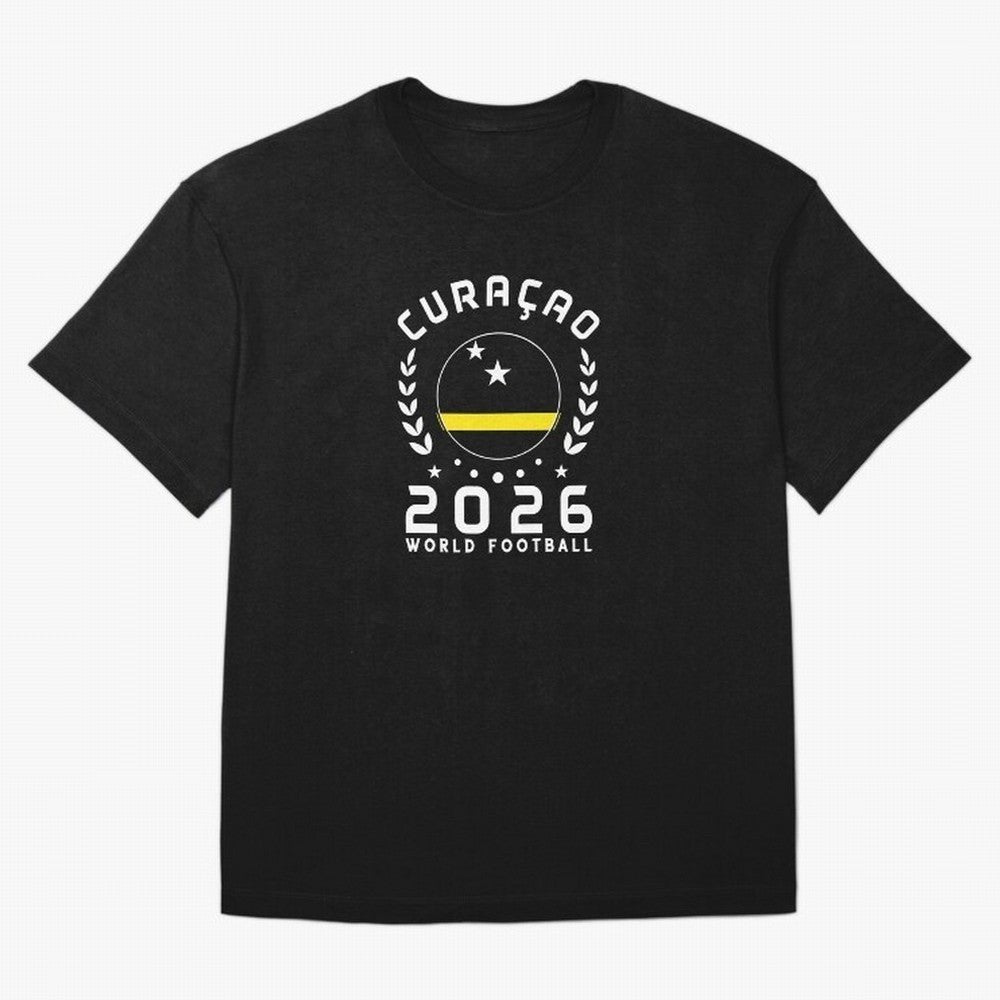 World Cup 2026 Curacao Football Fan Curacaoan Supporter T-Shirt_85310550 Classic T-Shirt Build Global Football Passion for FIFA World Cup 2026 USA Canada Mexico, Inspired by Haaland and Mbappe, France and Portugal, Football Festival Excitement,