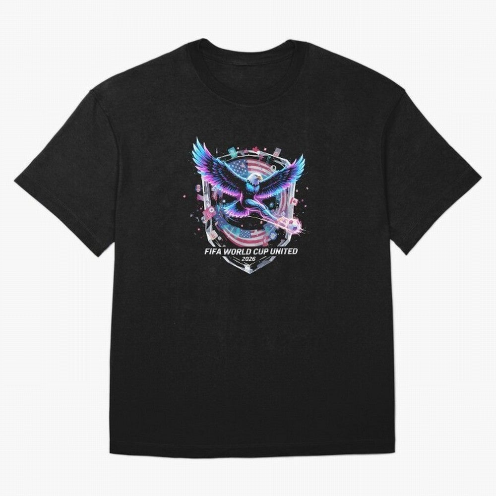FIFA World Cup 2026 United Eagle Soccer Art T-Shirt_86867742 Classic T-Shirt Celebrate the Next Chapter of Global Football Passion for FIFA World Cup 2026 Group Stage, with Mbappe and Neymar, Argentina, Tournament Hype, Historic Matchups, Family