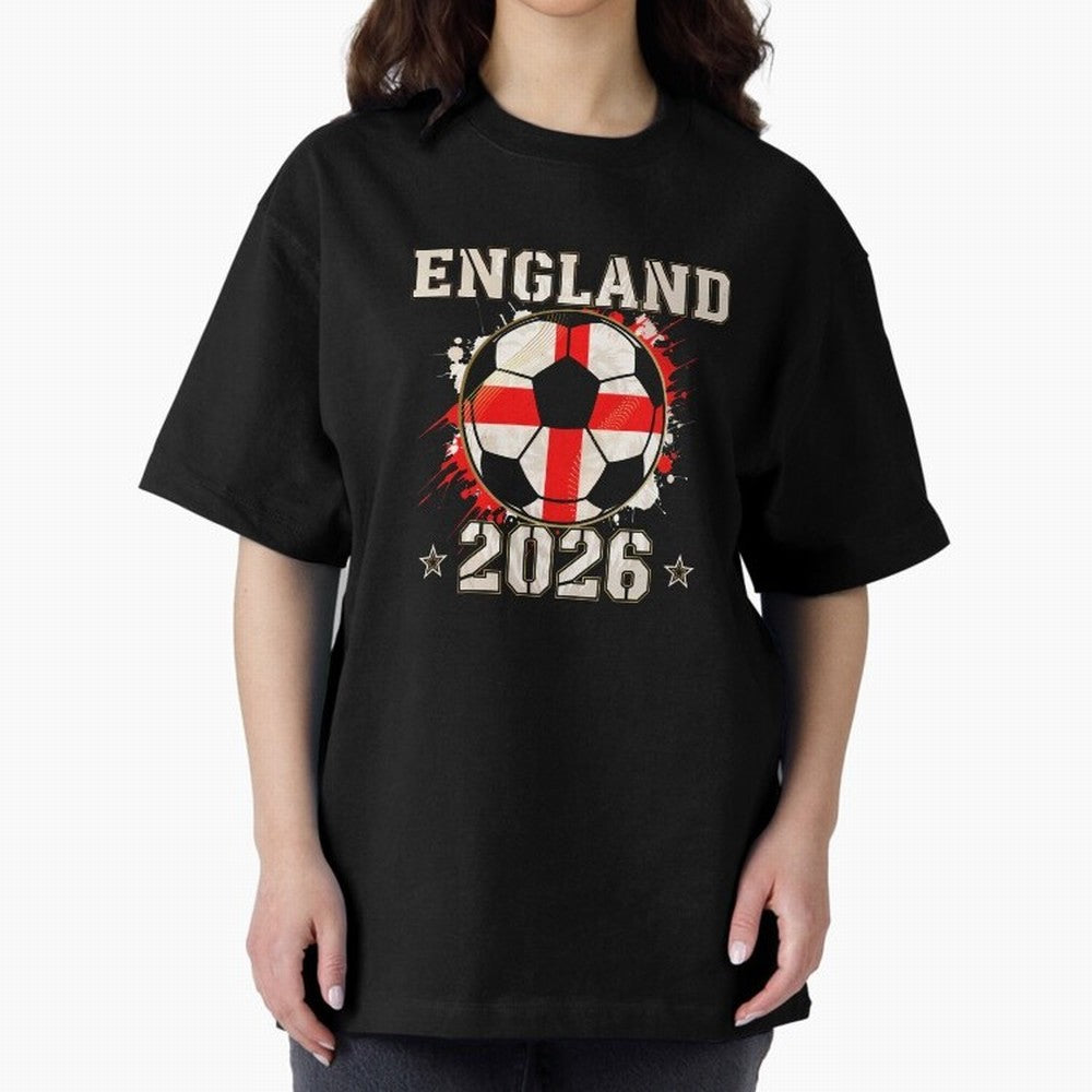 Front Print England Soccer World Cup 2026 - English Fan Gift T-Shirt_84562392 Classic T-Shirt Wear the Spirit of Global Football Passion for FIFA World Cup 2026, Built around Mbappe, Portugal, Retro Football Energy, Iconic Rivalries, Trophy Chase