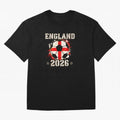 Front Print England Soccer World Cup 2026 - English Fan Gift T-Shirt_84562392 Classic T-Shirt Wear the Spirit of Global Football Passion for FIFA World Cup 2026, Built around Mbappe, Portugal, Retro Football Energy, Iconic Rivalries, Trophy Chase
