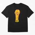 World Cup Trophy Classic T-Shirt Step into Global Football Passion for FIFA World Cup 2026 USA Canada Mexico, Inspired by Messi and Cristiano Ronaldo, Germany, Football Festival Excitement, Trophy Ambitions, Country Rivalries and Star Player Buzz;