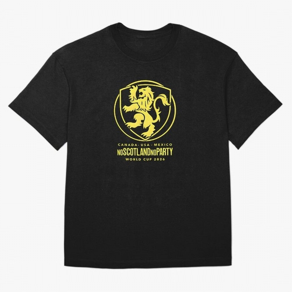 Scotland World Cup 2026 No Scotland No Party T-Shirt_83987455 Classic T-Shirt Follow Every Goal of the FIFA World Cup 2026 Group Stage Journey through CR7 and Messi Highlights, Brazil, Portugal and Argentina Pride, Classic Soccer Heritage,