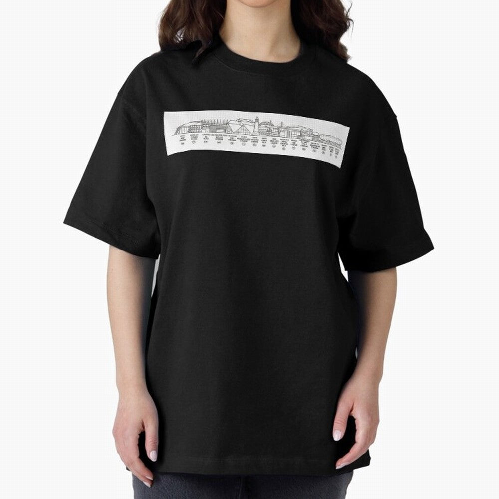 World Cup 2026 Stadium Skyline Classic T-Shirt Celebrate Rivalries and Pride in the FIFA World Cup 2026 USA Canada Mexico Journey through Neymar, Haaland and Cristiano Ronaldo Highlights, Portugal Pride, Football History, Final Match Energy, Crowd