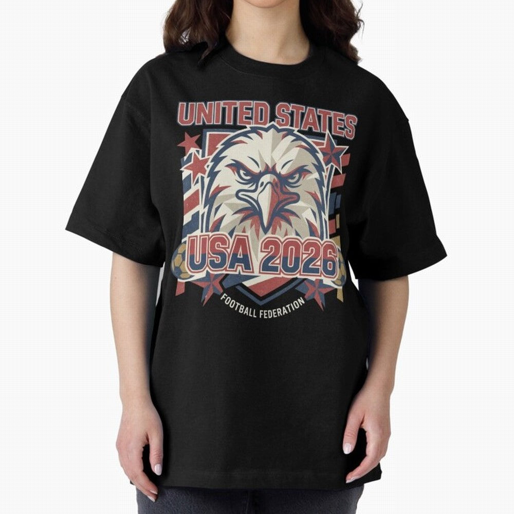USA 2026 Retro Vintage World Cup Classic T-Shirt Share FIFA World Cup 2026 Group Stage Built around Haaland, Portugal Energy, Football Festival Excitement, Trophy Ambitions, Country Rivalries and Star Player Buzz; Perfect for People Who Love