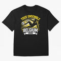 Belgium Fan Art World Cup 2026 Classic T-Shirt Carry National Pride through Match Day Hype around FIFA World Cup 2026 Group Stage, Cristiano Ronaldo, Haaland and CR7, France, Match Day Excitement, Supporter Culture, Golden Goals and Global Football