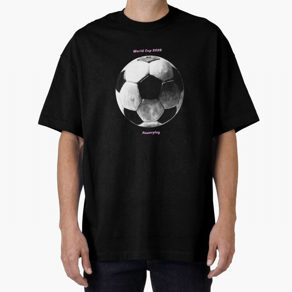 Powerplay World Cup 2026 Classic T-Shirt Refresh FIFA World Cup 2026 Group Stage for Fans of CR7 and Spain and Netherlands, Bringing Soccer Culture, Superstar Moments, National Team Dreams and Competitive Fire; Made for Die Hard Supporters, Soccer