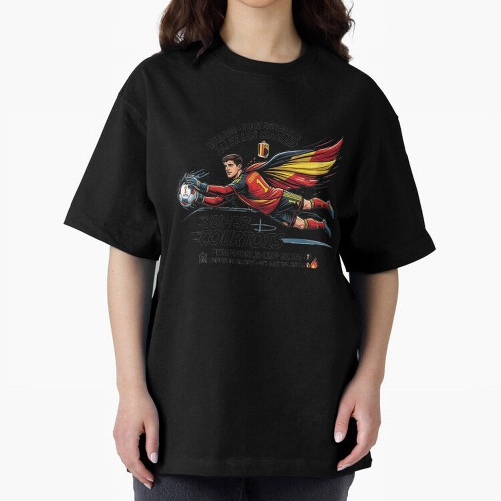 Thibaut Courtois Fan Art Classic T-Shirt Mark FIFA World Cup 2026 Group Stage Driven by Neymar, Haaland and Cristiano Ronaldo, Portugal Energy, Champion Mindset, Group Stage Buzz, Knockout Tension and Passionate Fan Culture; Created for Match Day