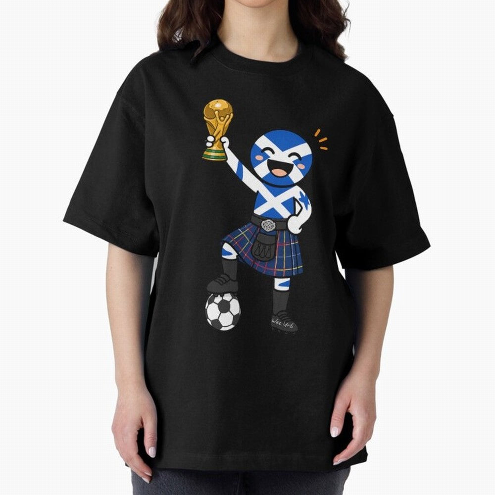 Wee Urb World Cup Classic T-Shirt Show Your Love for Match Day Hype around FIFA World Cup 2026 Group Stage, Haaland, Brazil, Portugal and Argentina, Championship Spirit, Famous Goals, Roaring Crowds and International Football Unity; Perfect for