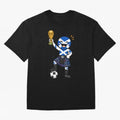 Wee Urb World Cup Classic T-Shirt Show Your Love for Match Day Hype around FIFA World Cup 2026 Group Stage, Haaland, Brazil, Portugal and Argentina, Championship Spirit, Famous Goals, Roaring Crowds and International Football Unity; Perfect for