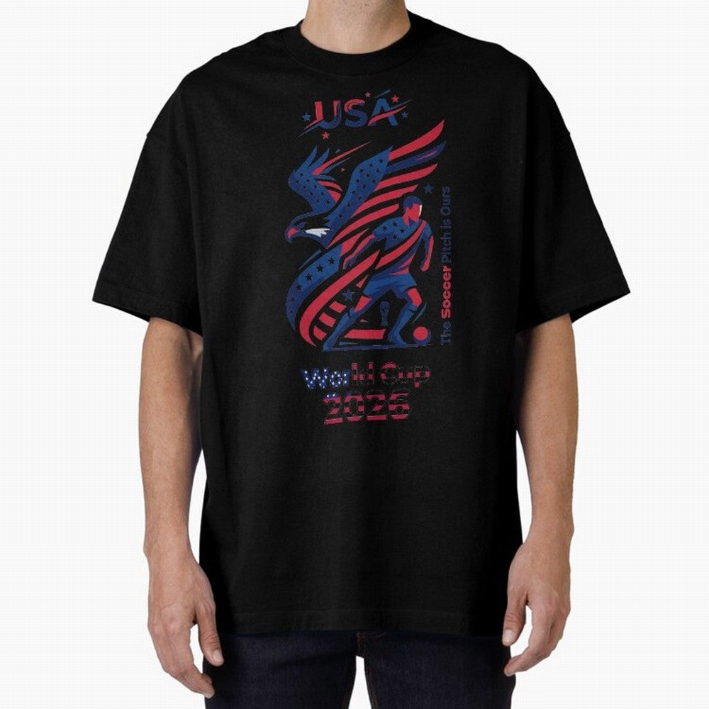 USA Soccer Shirt 2026 - Heritage Eagle World Cup Fan Tee - Premium Gildan Softstyle Unisex Football T-Shirt - United States Supporter Gear Classic T-Shirt Celebrate Global Passion for Match Day Hype around FIFA World Cup 2026 Group Stage, Mbappe,
