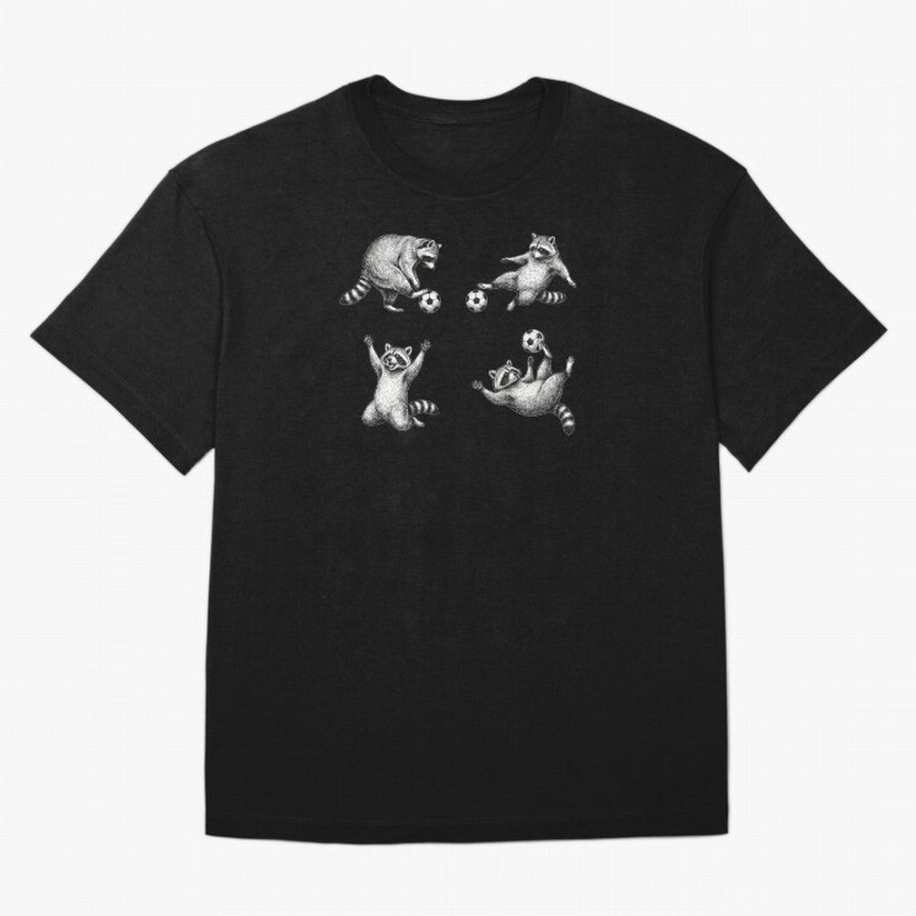 Funny Raccoon Soccer World Cup 2026 Games Classic T-Shirt Get Ready for FIFA World Cup 2026 Group Stage for Fans of Neymar and Netherlands, Bringing Stadium Memories, Football Loyalty, International Chants and Championship Tradition; Ideal for Fans