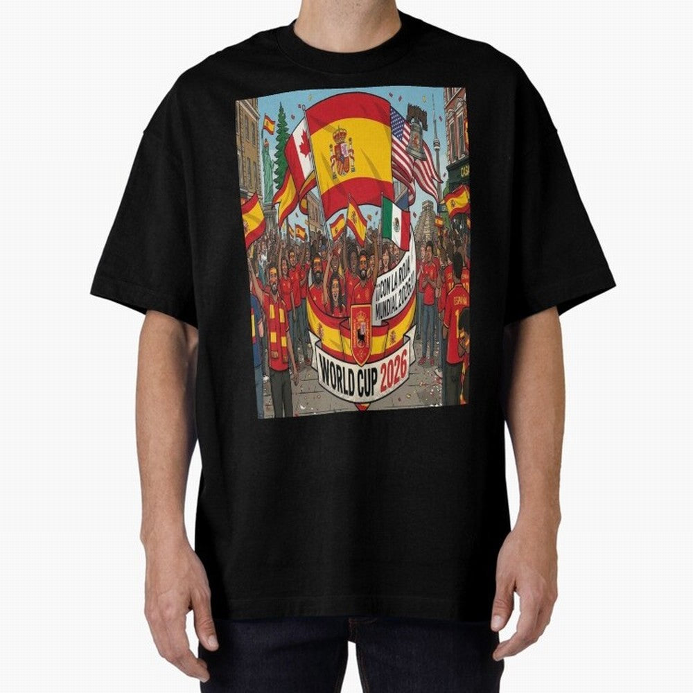 Spain Classic T-Shirt Bring Supporter Culture to FIFA World Cup 2026 USA Canada Mexico Capturing CR7, Portugal, Spain and Germany Energy, Worldwide Fan Energy, Dramatic Goals, Stadium Lights and Championship Celebrations; Perfect for People Who