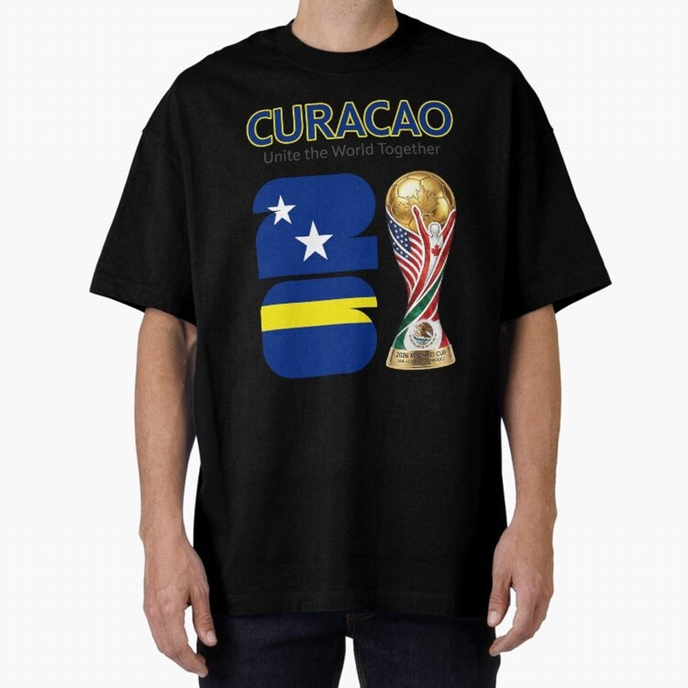 World Cup 2026, IMG 028, CURACAO 001 Classic T-Shirt Support Your Favorite Stars during FIFA World Cup 2026 for Fans of Messi and Cristiano Ronaldo and Brazil, Portugal and Argentina, Bringing Goal Celebration Energy, Supporter Heritage, Football