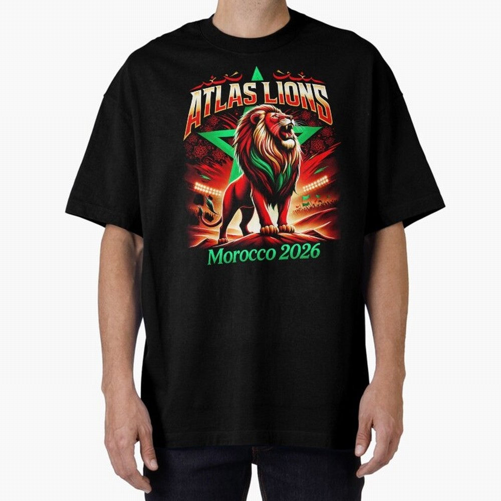 Morocco Football Fan Classic T-Shirt Bring Trophy Dreams to FIFA World Cup 2026 USA Canada Mexico for Fans of Messi, Neymar and Mbappe and Spain and Netherlands, Bringing Worldwide Fan Energy, Dramatic Goals, Stadium Lights and Championship