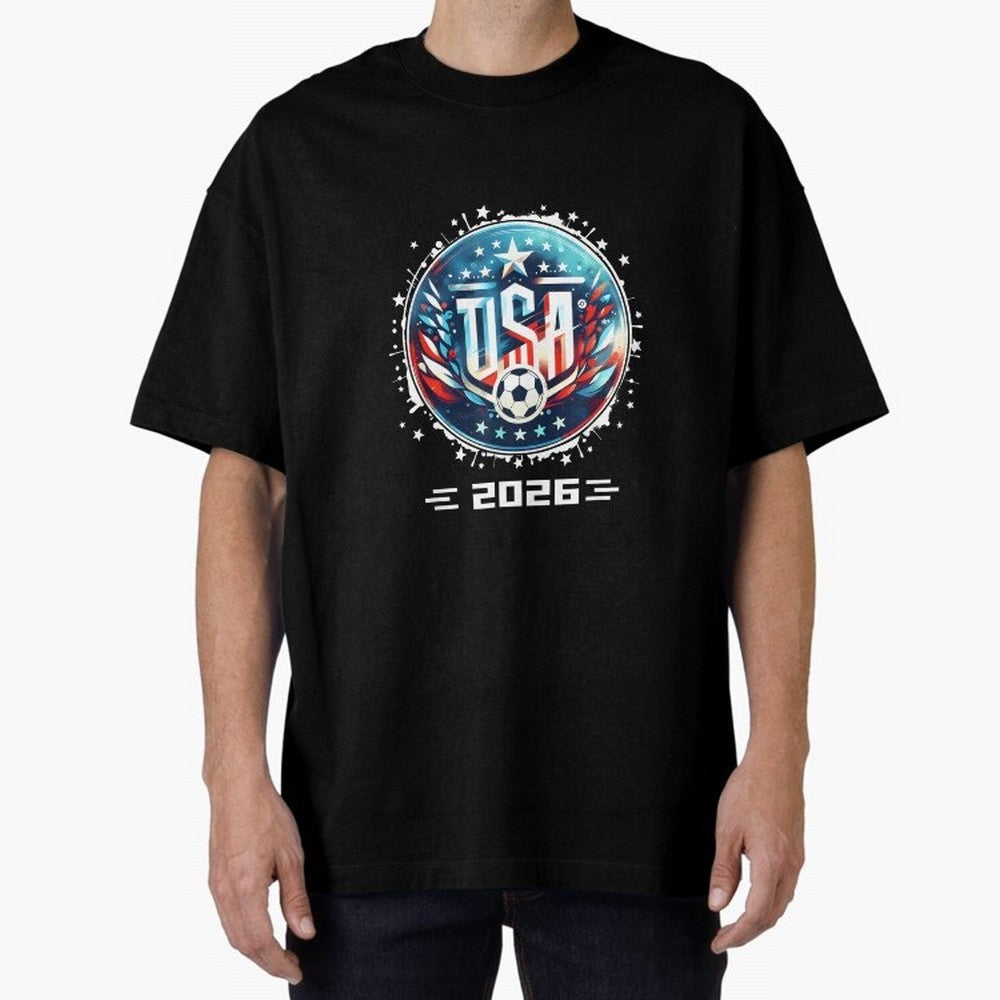 USA Player 2026 Boys Kids Men Women Teen USA 2026 Classic T-Shirt Refresh Global Football Passion for FIFA World Cup 2026 USA Canada Mexico, with Cristiano Ronaldo, Brazil, Portugal and Argentina, Goal Celebration Energy, Supporter Heritage,