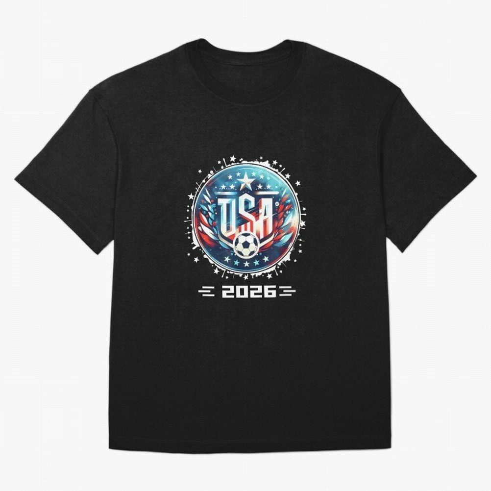USA Player 2026 Boys Kids Men Women Teen USA 2026 Classic T-Shirt Refresh Global Football Passion for FIFA World Cup 2026 USA Canada Mexico, with Cristiano Ronaldo, Brazil, Portugal and Argentina, Goal Celebration Energy, Supporter Heritage,