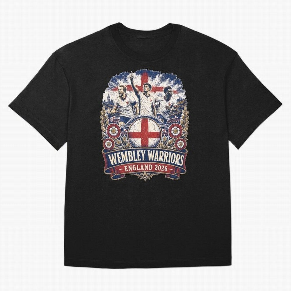 Wembley Warriors Classic T-Shirt Make the Season About the FIFA World Cup 2026 Group Stage Journey through Messi, CR7 and Mbappe Highlights, France Pride, Worldwide Fan Energy, Dramatic Goals, Stadium Lights and Championship Celebrations; Perfect
