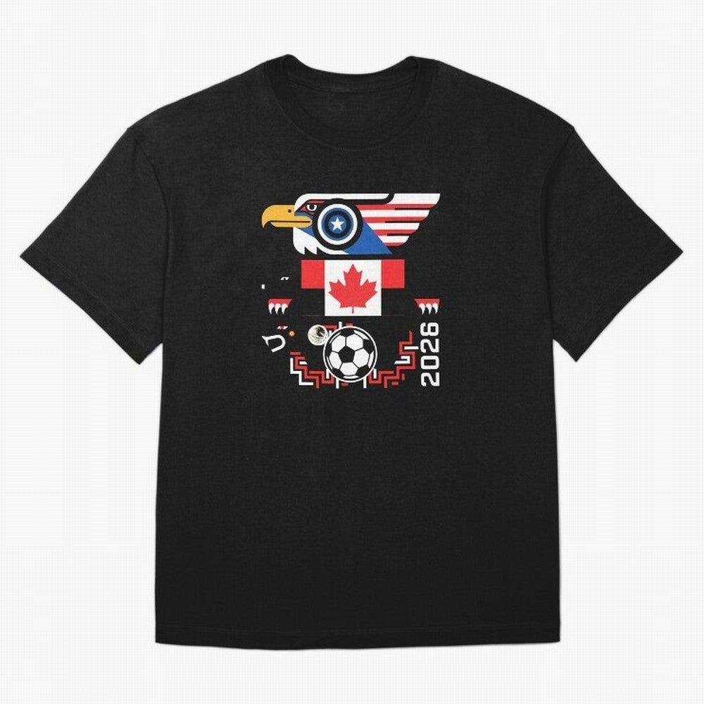 North America Spirit Cup 2026 T-Shirt_82734510 Classic T-Shirt Turn Up for the FIFA World Cup 2026 Group Stage Journey through Messi and Cristiano Ronaldo Highlights, Spain Pride, Champion Mindset, Group Stage Buzz, Knockout Tension and Passionate