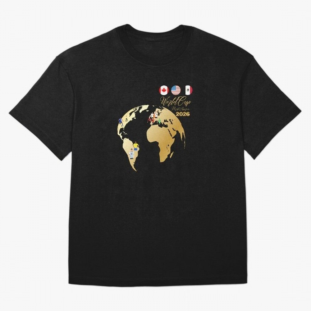 World Cup 2026 T-Shirt_70890629 Classic T-Shirt Show Match Day Excitement for the FIFA World Cup 2026 Group Stage Journey through Cristiano Ronaldo Highlights, Argentina and Brazil Pride, Supporter Pride, Iconic Celebrations, Legendary Names and
