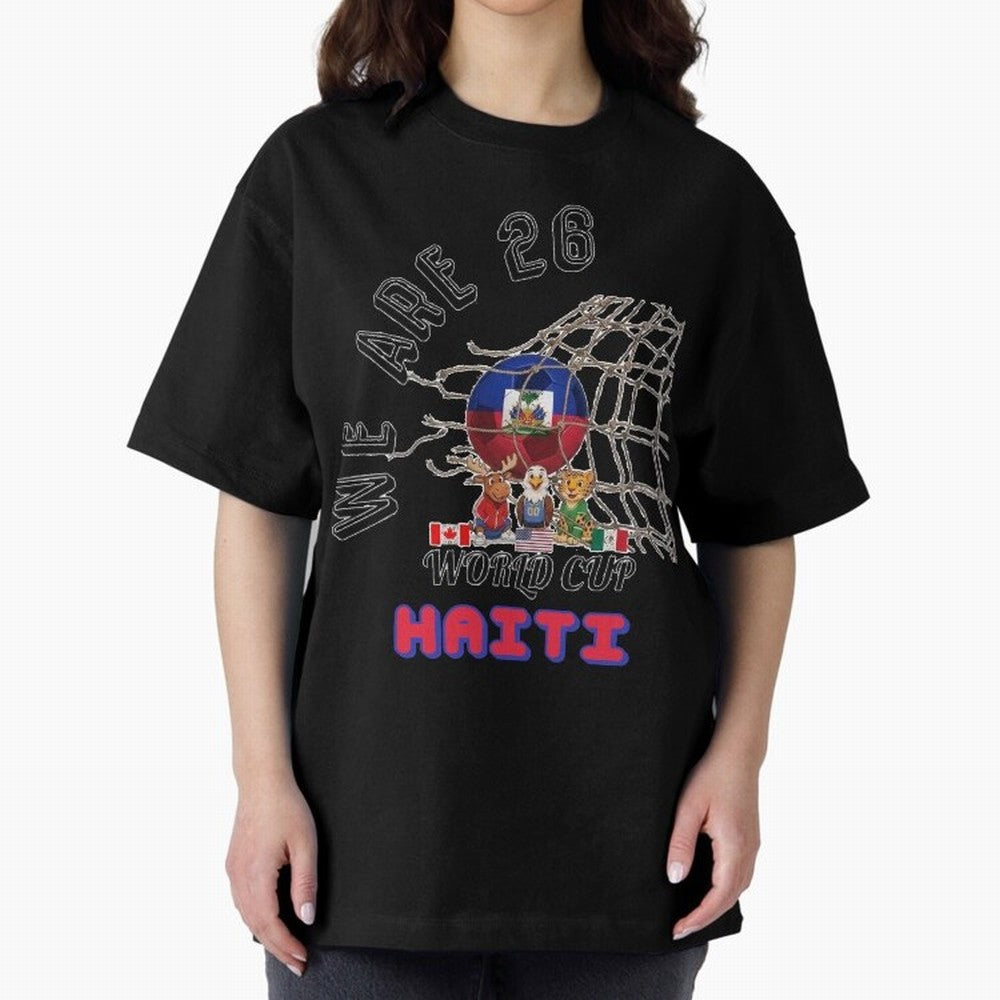 World cup 26 - Haiti Classic T-Shirt Fuel the Hype around the FIFA World Cup 2026 Group Stage Journey through Neymar, Haaland and Cristiano Ronaldo Highlights, Brazil, Portugal and Argentina Pride, Stadium Chants, National Pride, Trophy Dreams and