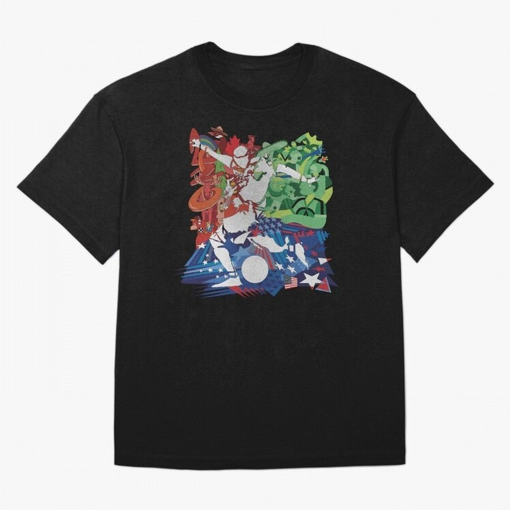 United Pitch: North America 2026 Classic T-Shirt Honor FIFA World Cup 2026 USA Canada Mexico Celebrating Messi, Brazil Energy, Champion Mindset, Group Stage Buzz, Knockout Tension and Passionate Fan Culture; Perfect for Supporters Who Want Bold