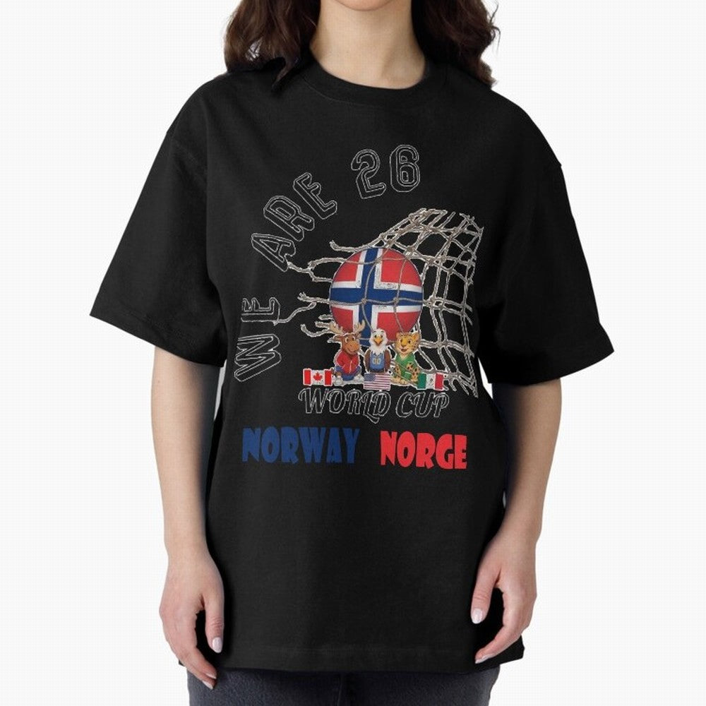 World cup 26 - Norway Classic T-Shirt Join the Countdown to the FIFA World Cup 2026 Journey through Mbappe and Neymar Highlights, France and Portugal Pride, Sports Nostalgia, International Competition, Famous Players and Unforgettable Victories;