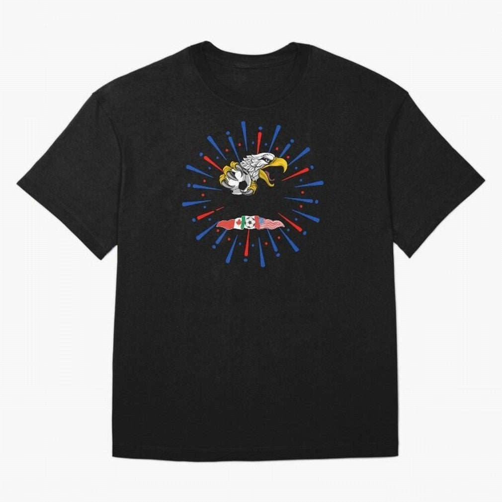 USA WC 2026 Classic T-Shirt Bring a Vintage Feel to FIFA World Cup 2026 for Fans of Messi and Cristiano Ronaldo and Spain, Bringing Fan Favorite Moments, National Team Passion, Big Match Drama and Soccer History; Ideal for Football Dads, Football