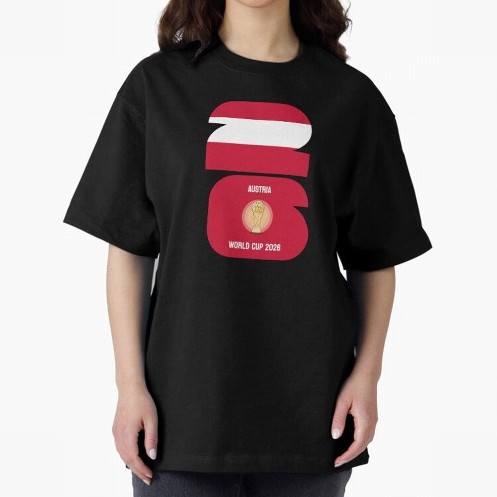 Austria: World Cup 2026 Classic T-Shirt Celebrate Unforgettable Nights in Match Day Hype around FIFA World Cup 2026 Group Stage, Haaland, Brazil, Portugal and Argentina, Supporter Pride, Iconic Celebrations, Legendary Names and Global Match Day