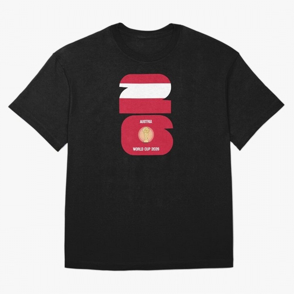 Austria: World Cup 2026 Classic T-Shirt Celebrate Unforgettable Nights in Match Day Hype around FIFA World Cup 2026 Group Stage, Haaland, Brazil, Portugal and Argentina, Supporter Pride, Iconic Celebrations, Legendary Names and Global Match Day