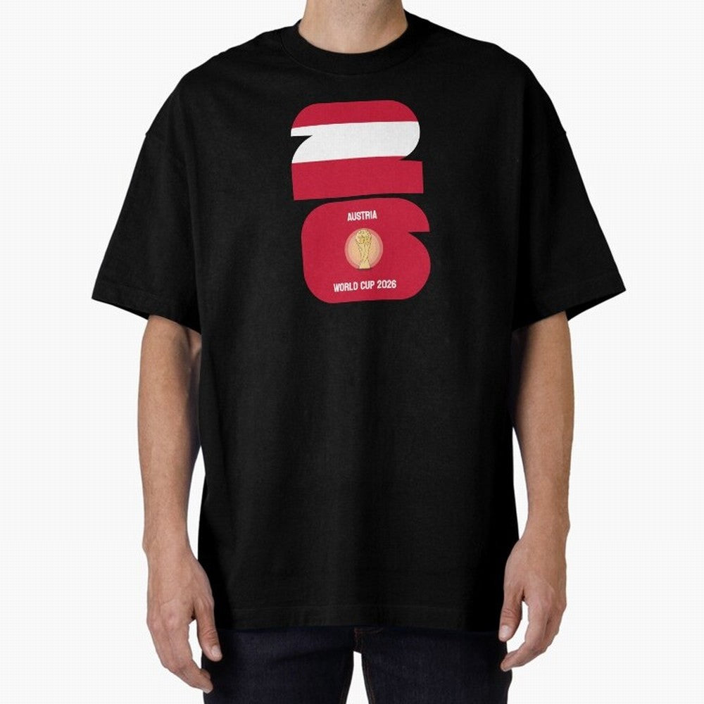 Austria: World Cup 2026 Classic T-Shirt Celebrate Unforgettable Nights in Match Day Hype around FIFA World Cup 2026 Group Stage, Haaland, Brazil, Portugal and Argentina, Supporter Pride, Iconic Celebrations, Legendary Names and Global Match Day