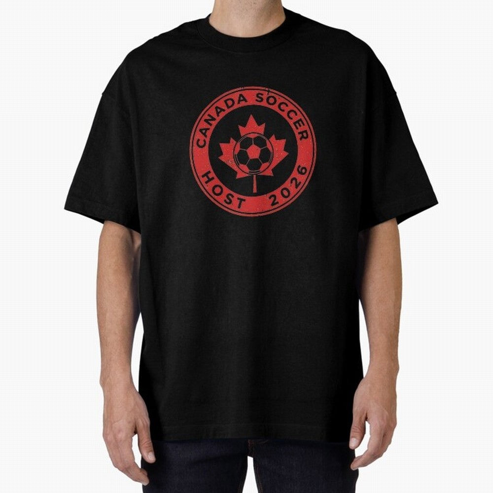 Canada Soccer Host 2026 Emblem Design T-Shirt_83133385 Classic T-Shirt Enjoy the FIFA World Cup 2026 USA Canada Mexico Journey through CR7 Highlights, Argentina Pride, Worldwide Fan Energy, Dramatic Goals, Stadium Lights and Championship