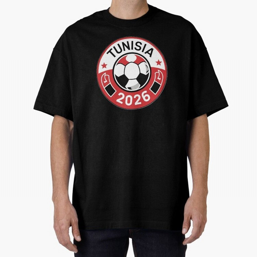 Tunisia WC 2026 Classic T-Shirt Make Your Look Match FIFA World Cup 2026 Group Stage Spirit, Inspired by Argentina, Haaland, Vintage Soccer Flavor, Modern Football Stars, National Flags and Final Night Emotion; Great for Watch Parties, Sports Bars,